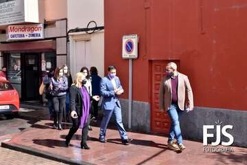 Telde visibiliza su lucha por la igualdad con acciones de sensibilización y concienciación en el 8-M/Francisco Javier Santana y TA.